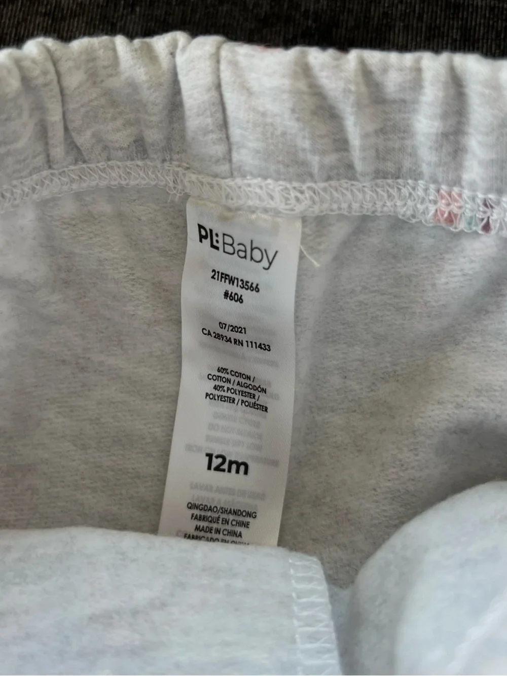NWT PL Baby Fuzzy Sweater Set Size 12 Months